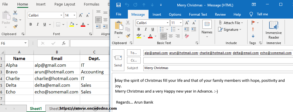 Excel VBA makrók használata e-mail küldéshez