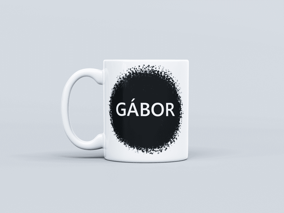 Neves bögre - Gábor