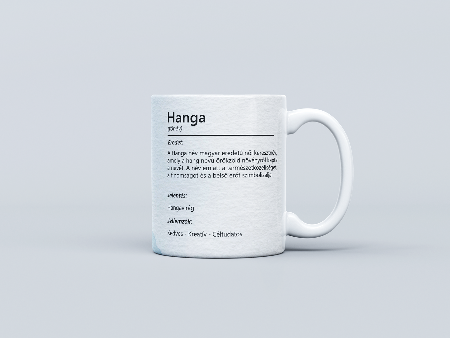Neves bögre - Hanga