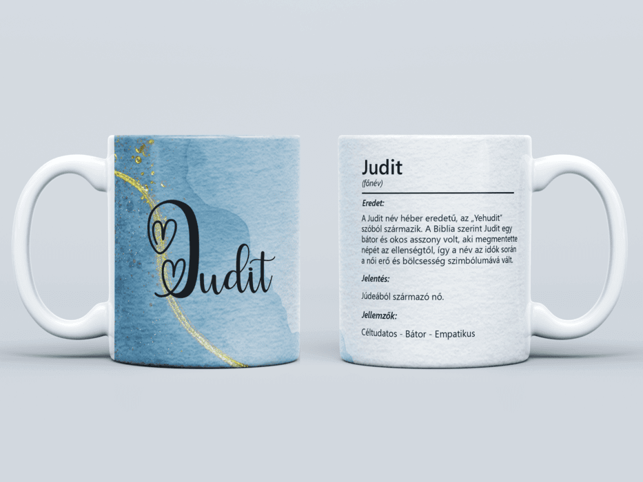 Neves bögre - Judit