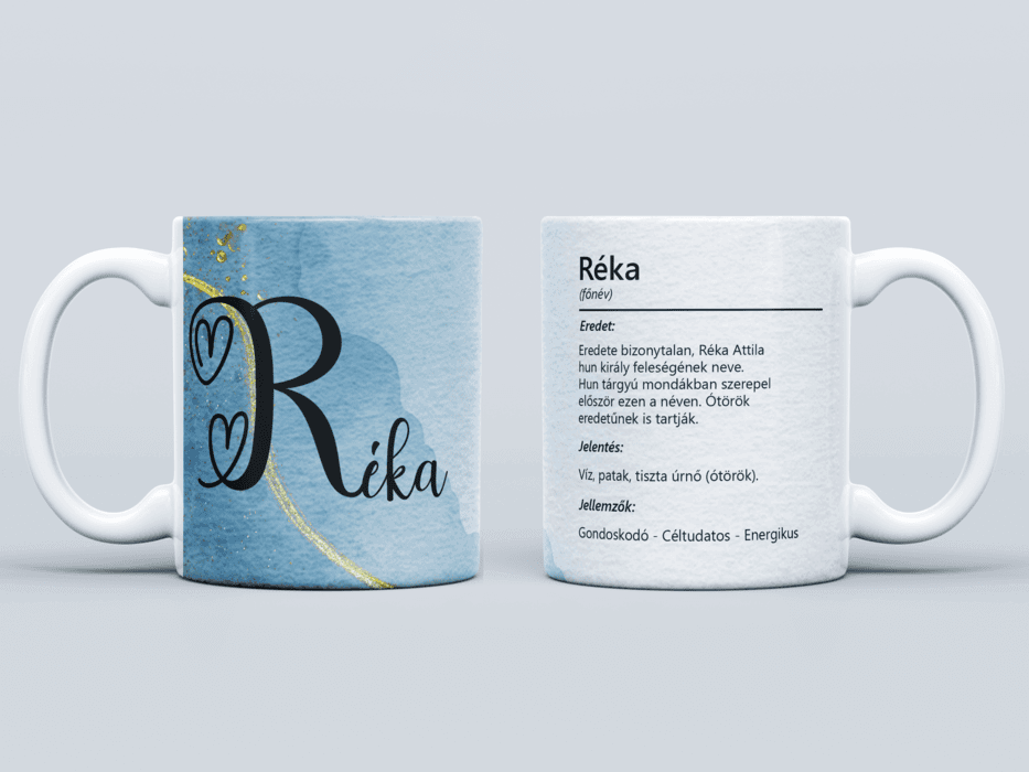 Neves bögre - Réka