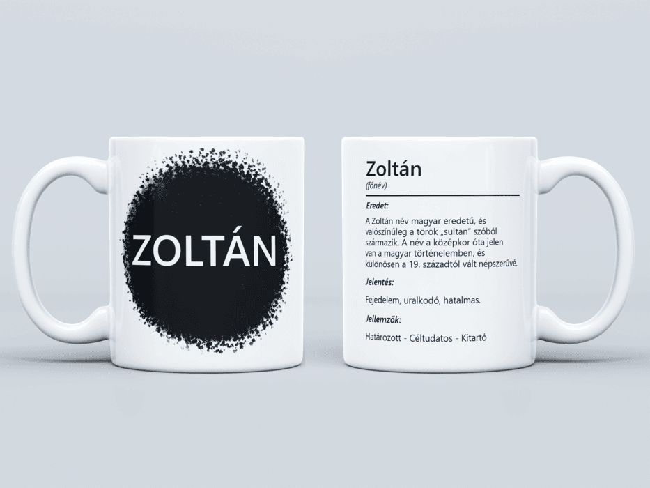 Neves bögre - Zoltán