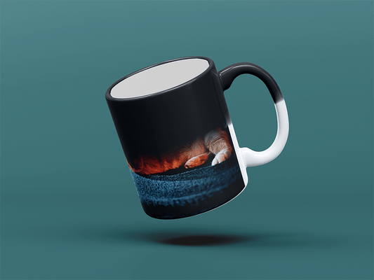 egyedi nyomtatott hőre változó varázsbögre