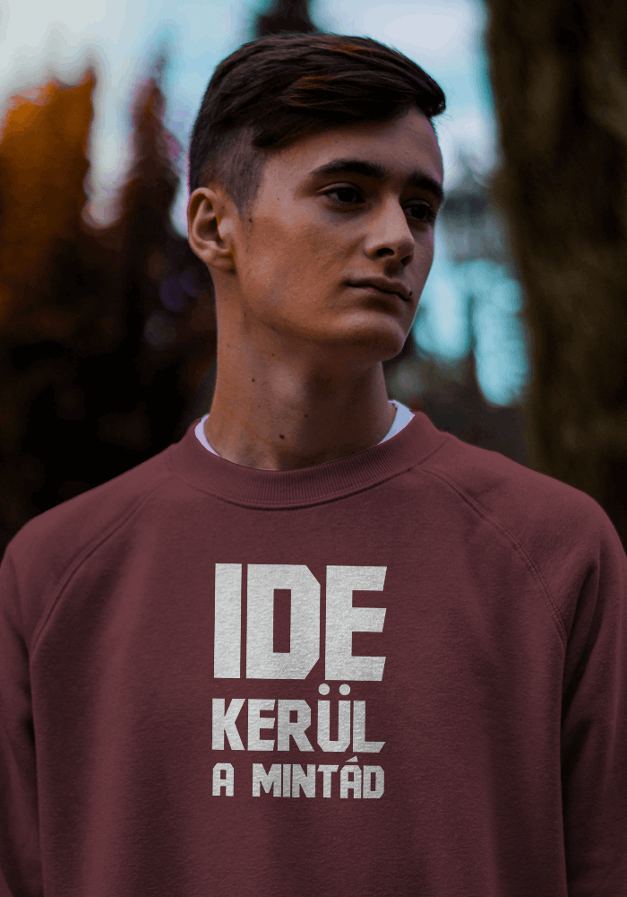 egyedi pulcsi tervezés