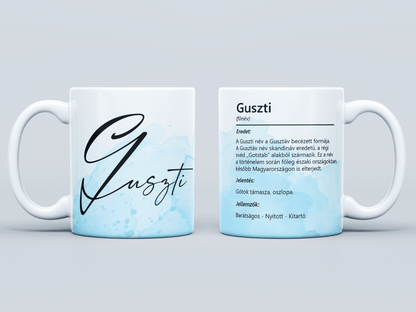 Neves bögre - Guszti