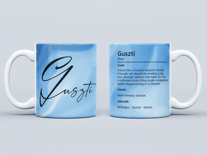 Neves bögre - Guszti