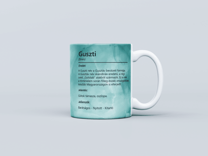Neves bögre - Guszti