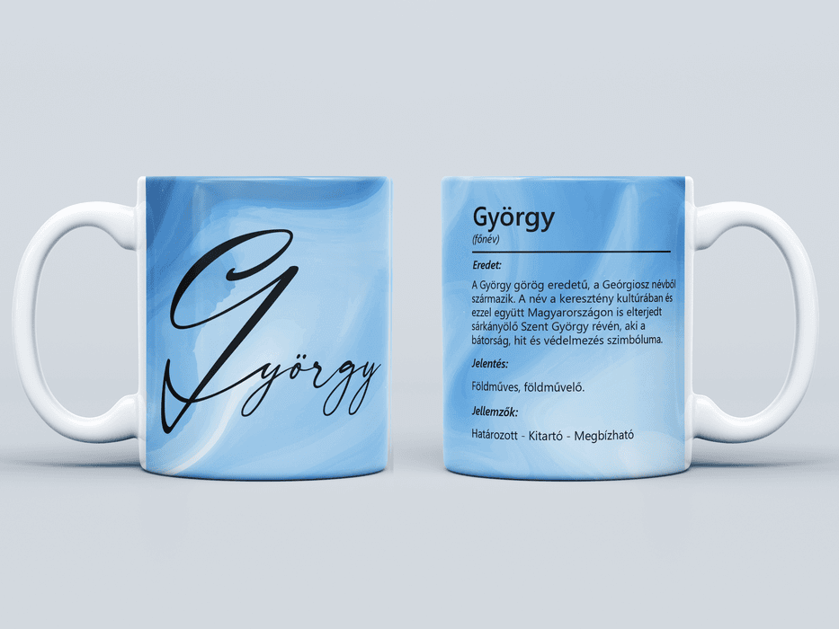 Neves bögre - György