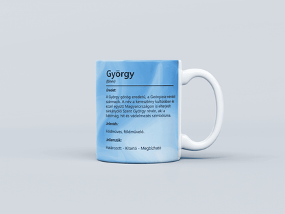 Neves bögre - György