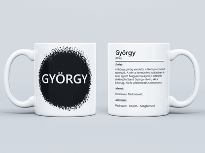 Neves bögre - György