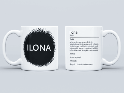 Neves bögre - Ilona