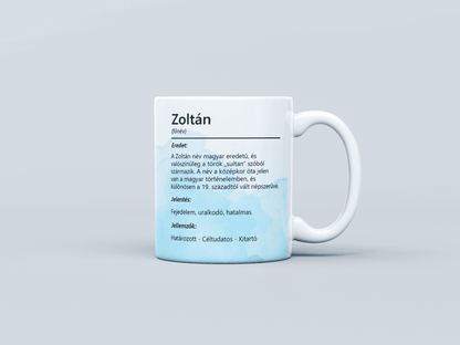 Neves bögre - Zoltán